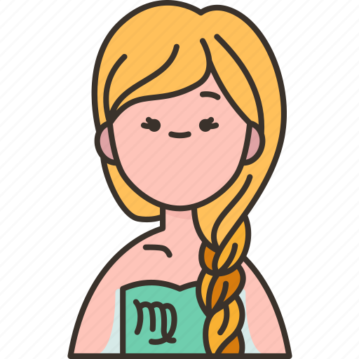 Virgo, woman, female, astrology, sign icon - Download on Iconfinder