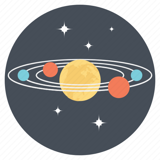 Astronomy, orbiting, planets, solar system icon - Download on Iconfinder