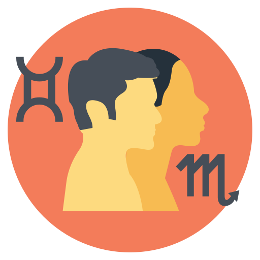 Astrology, compatible couples, love horoscope, stars compatibility, zodiac couples icon - Download on Iconfinder