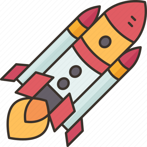Rocket, shuttle, space, spacecraft, exploration icon - Download on Iconfinder