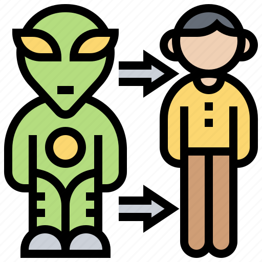 Alien, disguise, humanoid, spy, transform icon - Download on Iconfinder