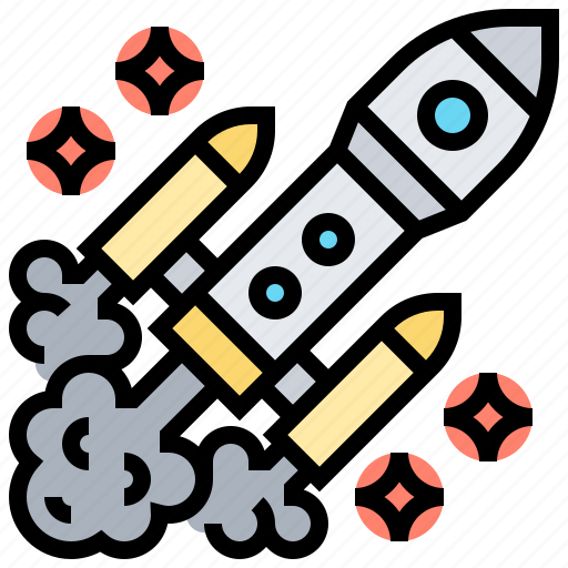 Launch, rocket, shuttle, spacecraft, technology icon - Download on Iconfinder