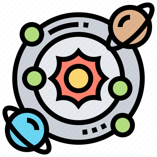 Galaxy, planets, solar, stars, universe icon - Download on Iconfinder