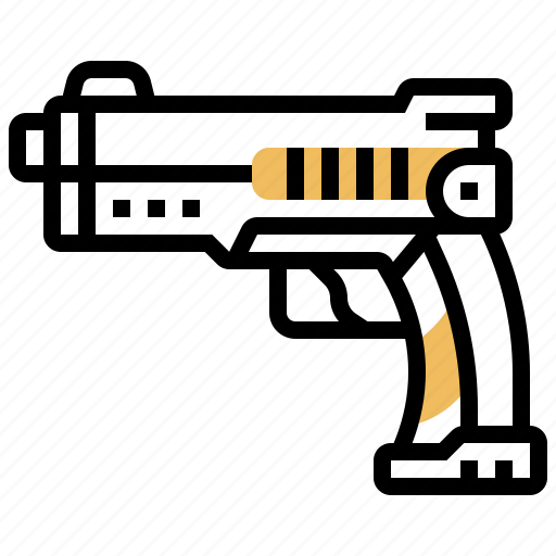 Gun, shot, space, violence, weapon icon - Download on Iconfinder