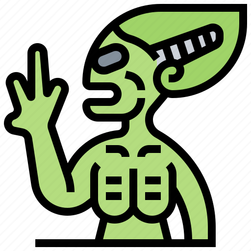 Alien, creature, extraterrestrial, humanoid, space icon - Download on Iconfinder