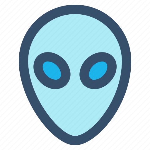 Alien, ufo, universe, moon, space, astronomy, science icon - Download on Iconfinder
