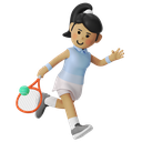 forehand tennis player girl, forehand, racket, ball, pose, tennis, sport, athlete, girl