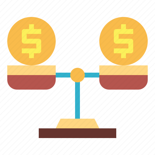 Balance, finance, money, scales icon - Download on Iconfinder