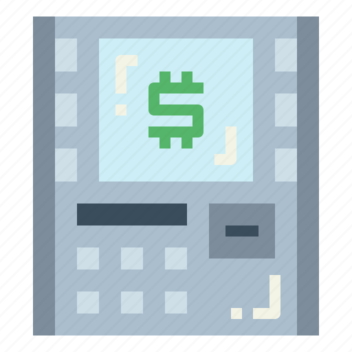 Atm, banking, cash, finance, machine icon - Download on Iconfinder
