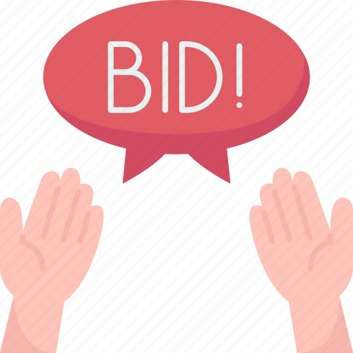 Bid, dummy, bidder, auction, buyer icon - Download on Iconfinder