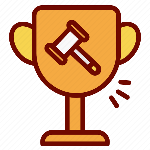 Auction, bidding, champion, reward, successful, winner icon - Download on Iconfinder