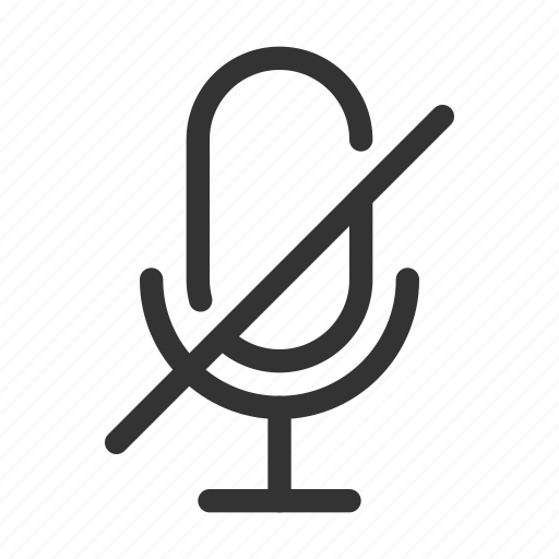 Microphone, microphone off, mute, silent icon - Download on Iconfinder