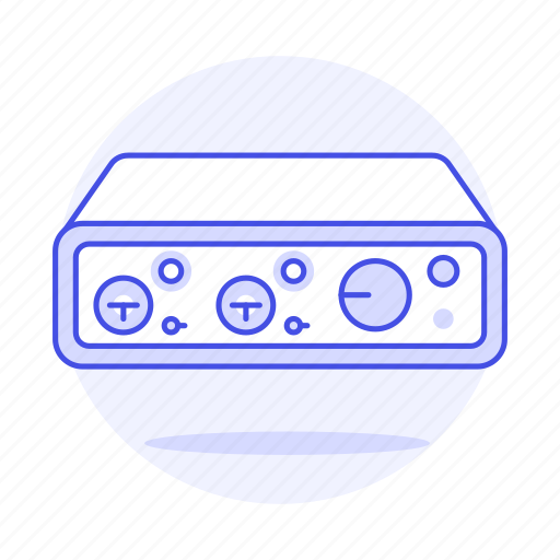 Amp, audio, dac, headsets, interface icon - Download on Iconfinder