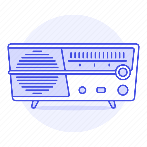 Audio, dial, fashioned, frequency, old, radio, retro icon - Download on Iconfinder