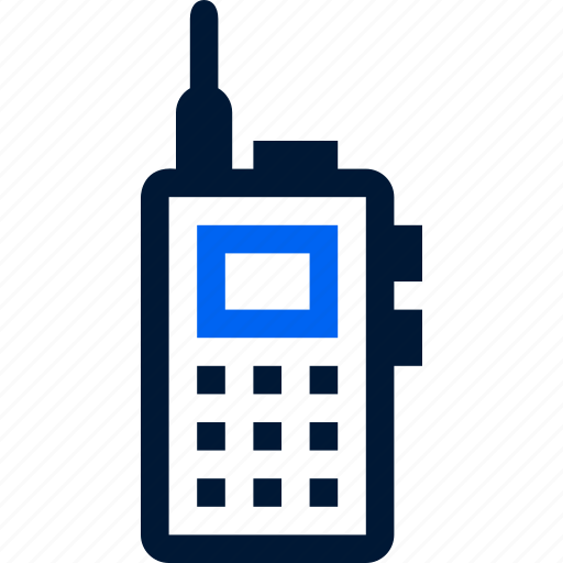 Radio, security, talkie, transceiver, walkie icon - Download on Iconfinder