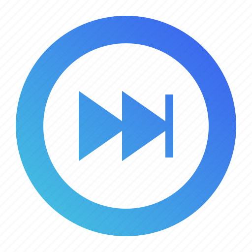 Audio, fast, forward, media, multimedia, pointer, sound icon - Download on Iconfinder