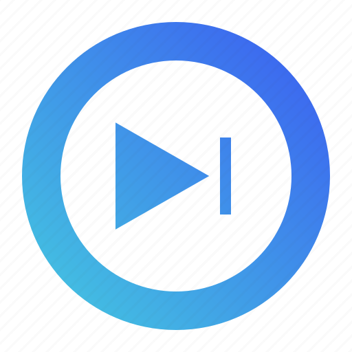 Audio, forward, media, multimedia, next, pointer, sound icon - Download on Iconfinder