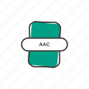 aac, audio file, file extension, multimedia 