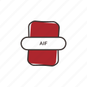 aif, audio file, file extension, multimedia 