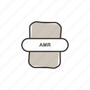 amr, audio file, file extension, multimedia 