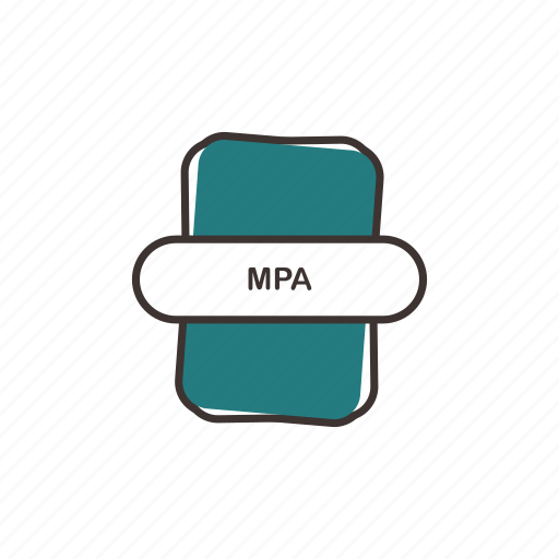 Audio file, file extension, mpa, multimedia icon - Download on Iconfinder