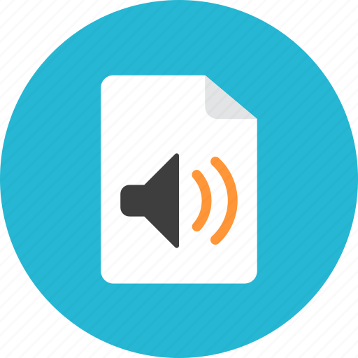 Audio, file icon - Download on Iconfinder on Iconfinder