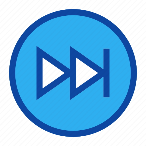 Audio, fast, forward, media, multimedia, pointer, sound icon - Download on Iconfinder