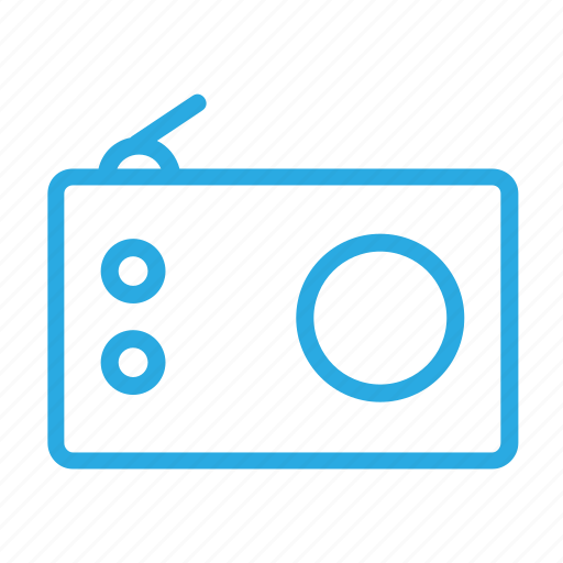 Radio, radio music, media, multimedia, player, sound icon - Download on Iconfinder