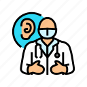 audiologist, doctor, ear, deaf, aid, health