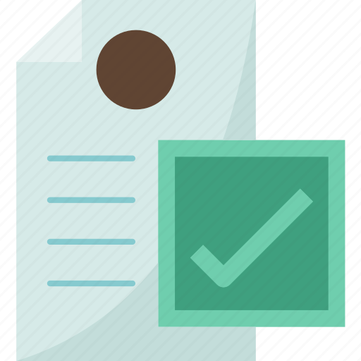 Verify, inspection, auditing, financial, statements icon - Download on Iconfinder