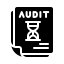 report, audit, hourglass, time, data, compliance, document 