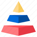 pyramid, chart, business, and, finance, analytics