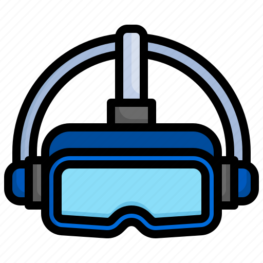 Vr, glasses, smart, virtual, reality, ui, augmented icon - Download on Iconfinder
