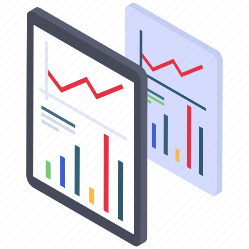 Analytics, business analytics, business report, data chart, statistics, trend chart icon - Download on Iconfinder