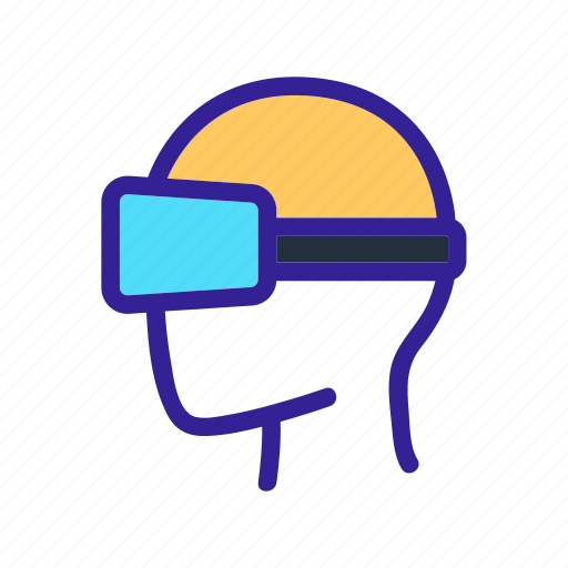 Character, device, reality, virtual, vr icon - Download on Iconfinder
