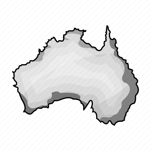 Australia, continent, country, geography, location icon - Download on Iconfinder
