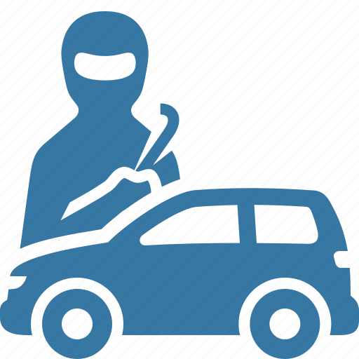 Auto insurance, car insurance, thief, vandalism icon - Download on Iconfinder