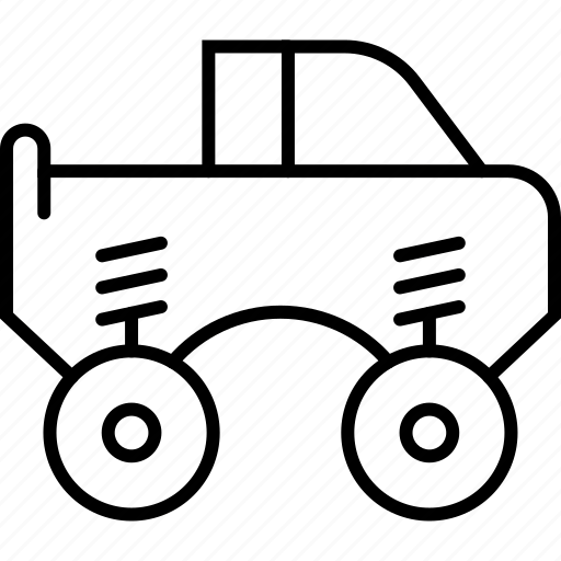 Auto, bigfoot, car, jeep, suv, transport icon - Download on Iconfinder