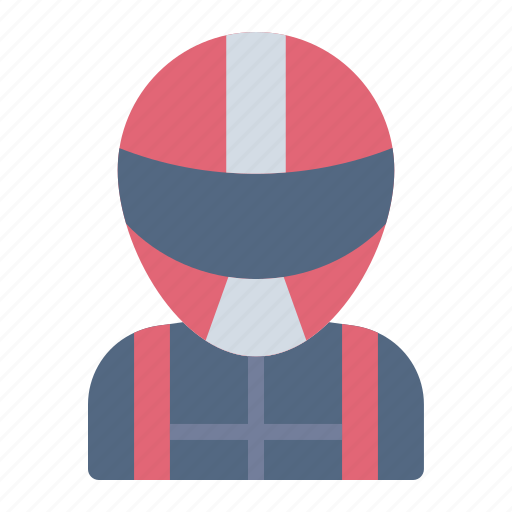 Racer, driver, profession, sport, helmet, auto, racing icon - Download on Iconfinder
