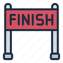 finish, ending, auto, racing, car, race, vehicle, finish line