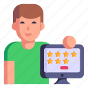 online reviews, online ratings, online feedback, user feedback, ratings