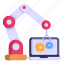 digital automation, robot software, robot automation, robotic arm, system automation 