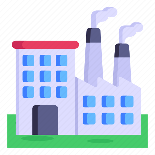 Industry, factory, mill, manufacturing plant, production plant icon - Download on Iconfinder
