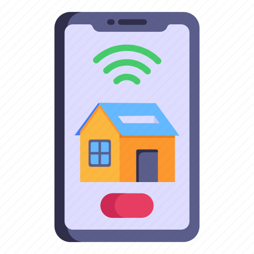 Estate app, building automation, home automation, smart home, home technology icon - Download on Iconfinder