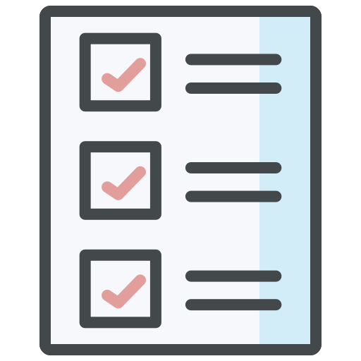 Checklist, feedback, quality check, test case, testing, web testing icon - Download on Iconfinder