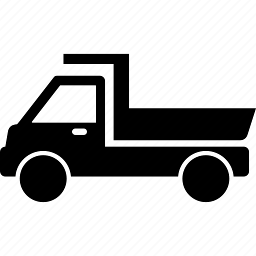 Dump truck, pickup truck, transport, truck, vehicle icon - Download on Iconfinder