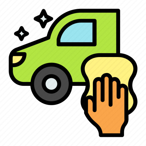 Automobile service, car cleaning, car grooming, car shower, car sponge, car wash, car water icon - Download on Iconfinder