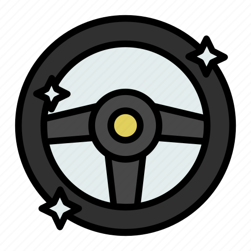 Cleaning, steering clean, steering grooming, steering wheel icon - Download on Iconfinder