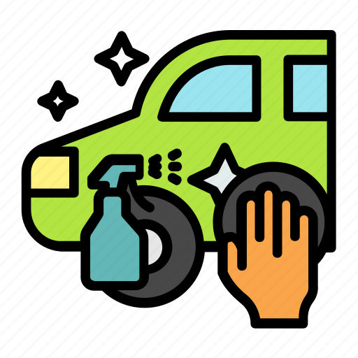 Automobile service, car cleaning, car grooming, car wash, tire cleaning, tire service, vehicle grooming icon - Download on Iconfinder
