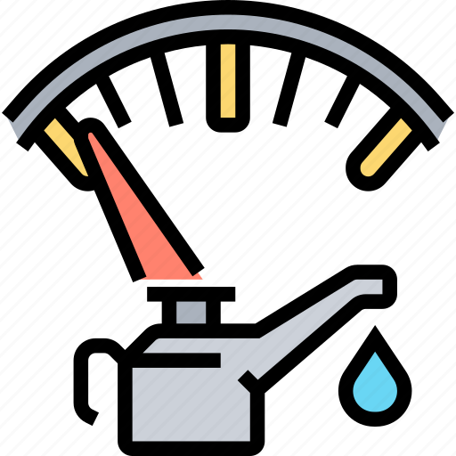 Oil, gauge, dashboard, manometer, panel icon - Download on Iconfinder
